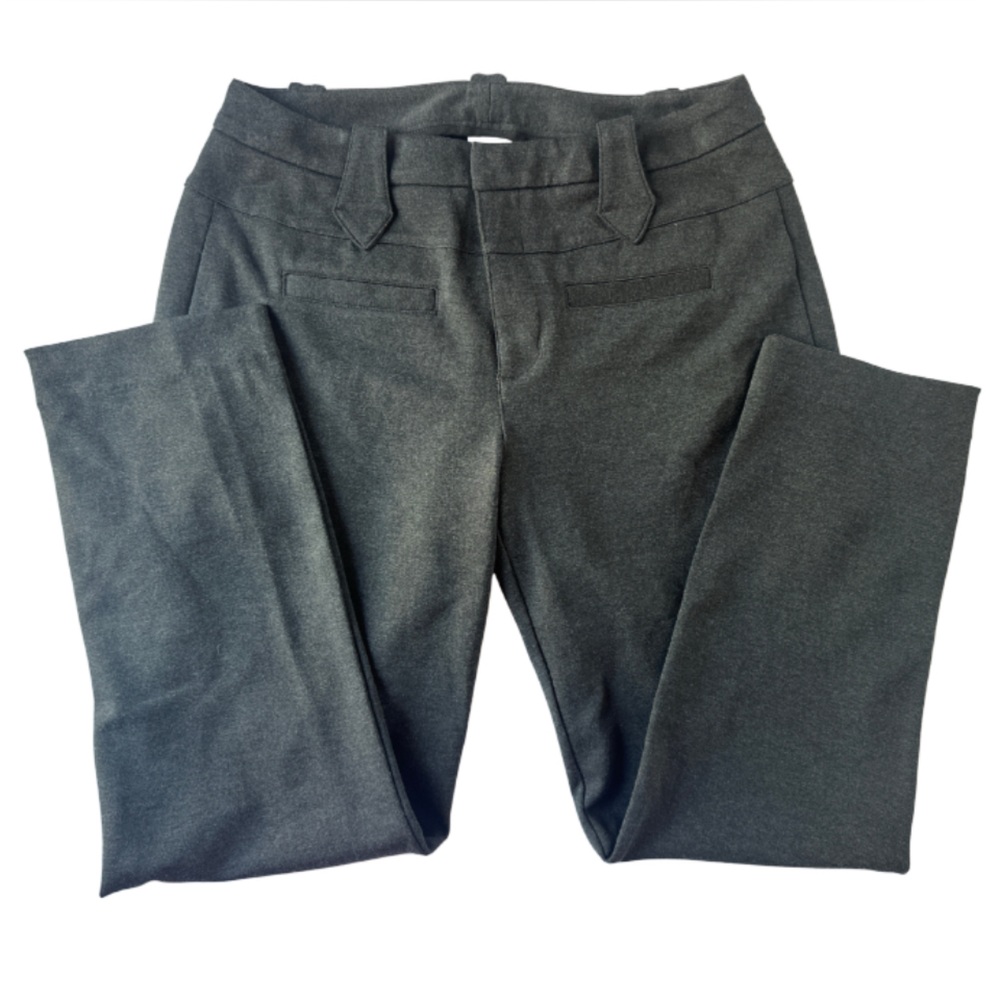 Cabi Gray Career Dress Pants with Side Slits